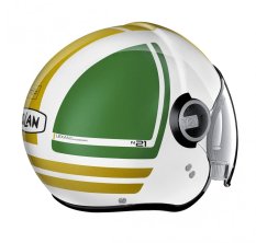 Moto helma Nolan N21 Visor Flybridge Metal White 67