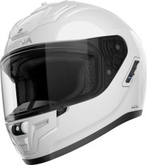 Přilba s headsetem Phantom, SENA (lesklá bílá)