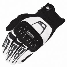 Motocrossové rukavice Held BACKFLIP bílá/černá