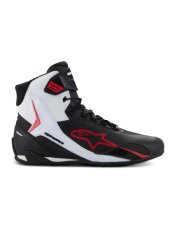 Boty FASTER-4, ALPINESTARS (černá/bílá/červená) 2025
