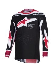 dres SUPERTECH PRO VISTA, ALPINESTARS (černá/červená/bílá) 2026