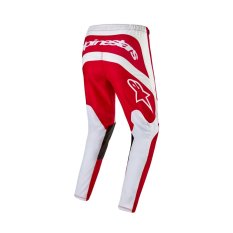 kalhoty FLUID LURV, ALPINESTARS (červená/bílá) 2024