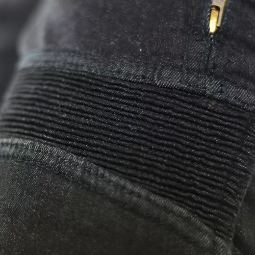 Kevlarové džíny na moto Trilobite 661 Parado black SLIM (prodloužené)