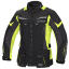 BÜSE Lago Pro textilní bunda dámská černá / žlutá - Barva: černá / žlutá, Velikost: 48