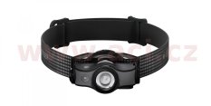 LED LENSER MH5 - outdoorová dobíjecí čelovka černo-šedá, dosvit 180 m, záruka 7 let
