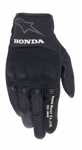 rukavice COPPER HONDA kolekce, ALPINESTARS (černá/šedá) 2024