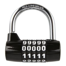 Zámek U profil 5-DIGIT, OXFORD (průměr čepu 7 mm, černý)