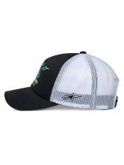 kšiltovka AYESS TRUCKER, ALPINESTARS (černá/bílá)