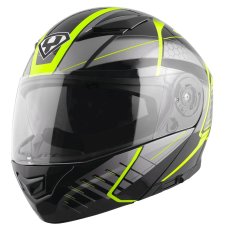 Moto helma Yohe 950-16 černá / Fluo