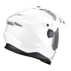 Moto přilba SCORPION ADF-9000 AIR solid perleťově bílá-TEST ME