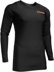 Termo triko s dlouhým rukávem THOR Comp /cross-enduro/ černé