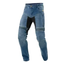 Kevlarové džíny na moto Trilobite 661 Parado blue SLIM