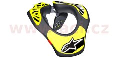 krční chránič NECK SUPPORT 2020, ALPINESTARS - Itálie, dětský (žlutý fluo/černý, vel. UNI)