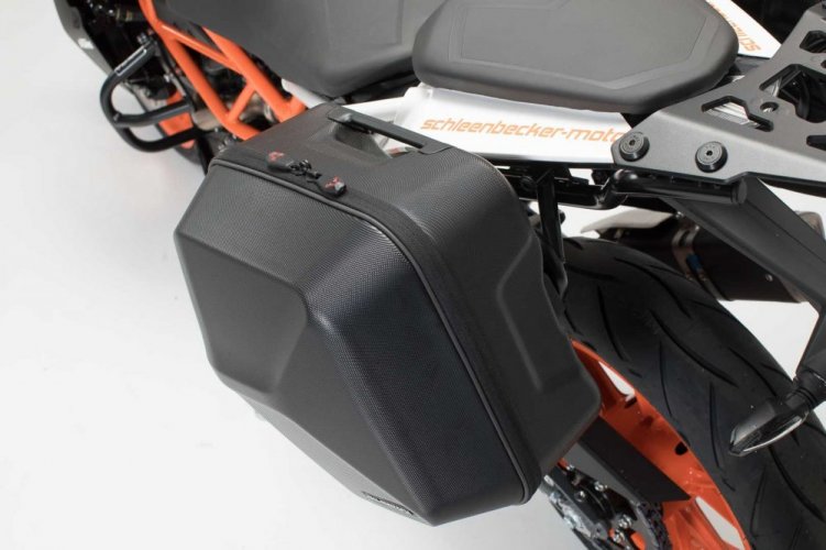 Urban ABS boční kufry systém 2 x 16 l. KTM 125 / 390 Duke (17-).