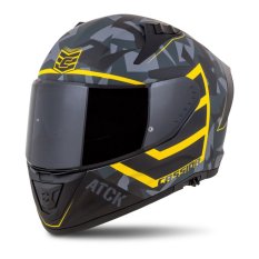 přilba Aero ATCK, CASSIDA (šedá camo/černá/žlutá fluo) 2023