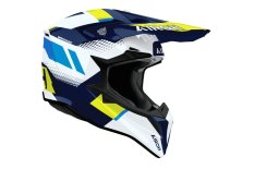 přilba WRAAAP Vision, AIROH (žluto-modrá lesklá) 2026