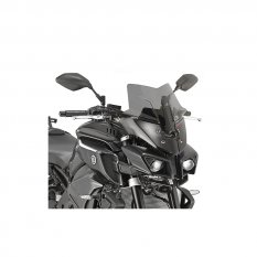D2129B plexi černé (nízké sportovní) Yamaha MT-10 1000 (16-21), vxš360x360 mm