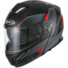 ROCC 810 Klapphelm Dekor matt stříbrná