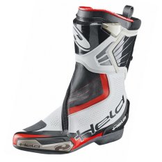 Sportovní moto boty Held NEWTON (BOA systém), bílá/černá, klokaní/hovězí kůže+kevlar
