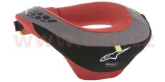nákrčník SEQUENCE YOUTH 2020, ALPINESTARS - Itálie, dětský (černý/červený/šedý/žlutý fluo)