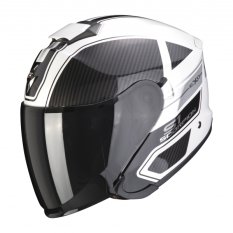 Moto přilba SCORPION EXO-S1 CROSS-VILLE bílo/černo/stříbrná