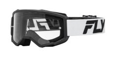 brýle FOCUS, FLY RACING (bílá/černá) dětské