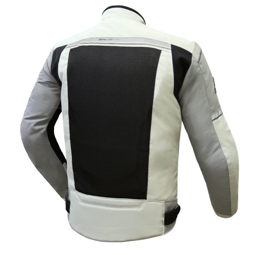 Pánská textilní moto bunda SPARK BREEZE, GREY - Velikost: S
