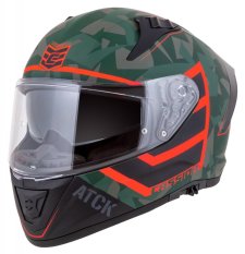 přilba Aero ATCK, CASSIDA (zelená camo/černá/šedá/oranžová) 2023
