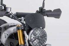 Čelní sklo. Černé. Triumph Scrambler 400 X (23-).