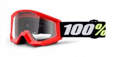 brýle Strata MINI Gron Red, 100% dětské (čiré plexi)