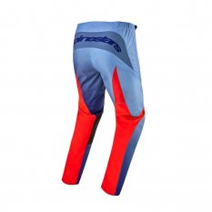 kalhoty FLUID LUCENT, ALPINESTARS (modrá/světle modrá/oranžová) 2024