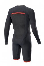 vnější vrstva airbagové vesty TECH-AIR®10, ALPINESTARS (černá/červená/šedá, standardní provedení s krátkými nohavicemi)
