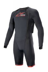 vnější vrstva airbagové vesty TECH-AIR®10, ALPINESTARS (černá/červená/šedá, standardní provedení s krátkými nohavicemi)