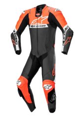 jednodílná kombinéza MISSILE 2 WARD, ALPINESTARS (černá/červená fluo/bílá) 2024