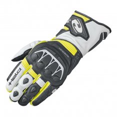 Sportovní motocyklové rukavice Held EVO-THRUX 2 černá/fluo žlutá/bílá, kůže