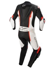 jednodílná kombinéza MISSILE V2 2022, TECH-AIR kompatibilní, ALPINESTARS (černá/bílá/červená fluo)