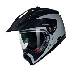Moto helma Nolan N70-2 X 06 Classico N-Com Grigio Matte Finish 304
