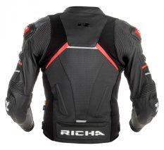 Moto bunda RICHA MUGELLO 2 červená kožená