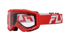 brýle FOCUS, FLY RACING (červená/bílá)