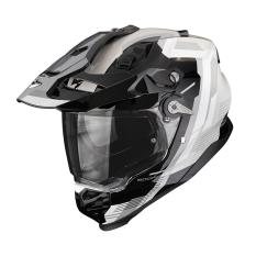 Moto přilba SCORPION ADF-9000 AIR PATROL černo/stříbrná