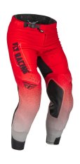 kalhoty EVOLUTION DST. FLY RACING - USA 2023 (červená/šedá)