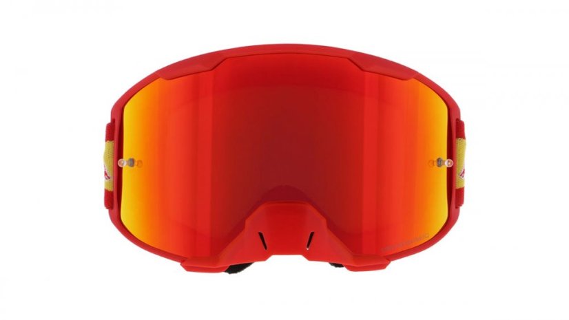 Motokrosové brýle RED BULL SPECT MX STRIVE S červené s červeným sklem 009