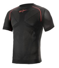 termoprádlo s krátkým rukávem RIDE TECH SUMMER 2021, ALPINESTARS (černá/červená)
