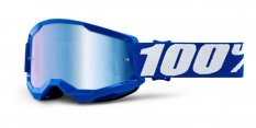 STRATA 2 100% - USA , dětské brýle modré - zrcadlové modré plexi