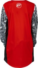 Dres KINETIC MUTANT, FLY RACING - USA 2026 dětské (červená/bílá/černá)