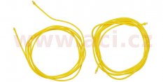 náhradní tkaničky do vnitřní botičky pro boty Supertech R a SMX Plus, ALPINESTARS (žluté, pár)