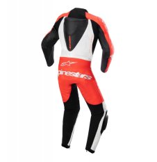 jednodílná kombinéza GP PLUS 2, ALPINESTARS, dětská (červená fluo/bílá/černá) 2024