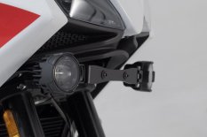 Sada EVO dálková světla s držákem pro Moto Morini X-Cape 650 (21-) - černé