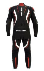 Moto kombinéza RICHA FRANCORCHAMPS jednodílná červená