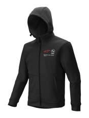 mikina RACER MX FLEECE, ALPINESTARS (černá) 2025